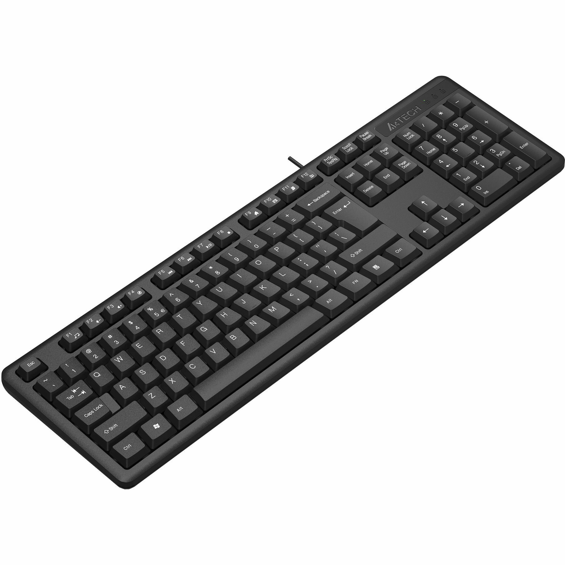 Клавиатура A4Tech KKS-3 черный USB — фото 1