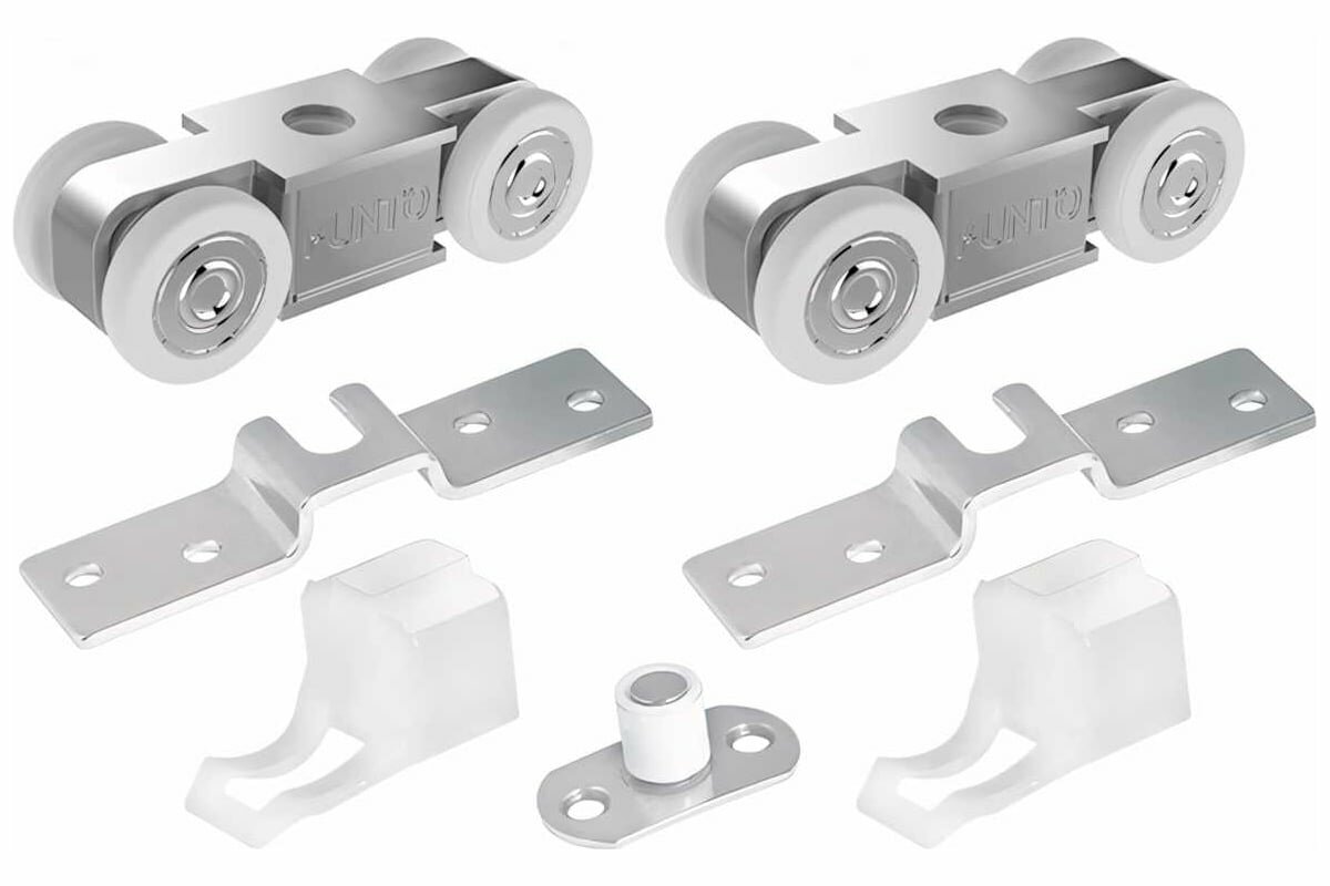 Комплект роликов для раздвижных дверей PUNTO Soft LINE 55/4 38357