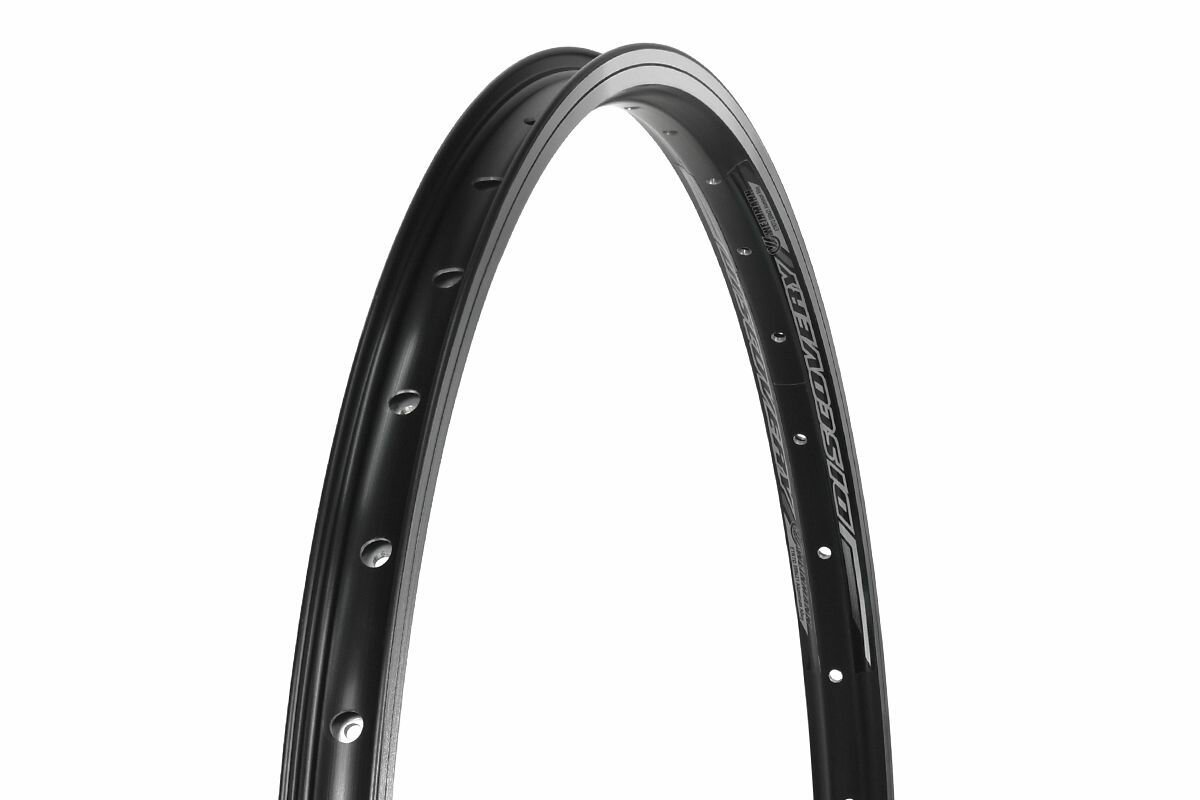 Обод WEINMANN DISCOVERY 26"*1.5 14G*32H A/V BLACK CNC, шир-27мм, пос. шир-21мм, выс-17,8мм, с фрезеровкой, черный