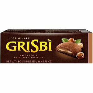 Печенье GRISBI [4201] с начинкой из орехового крема 135г