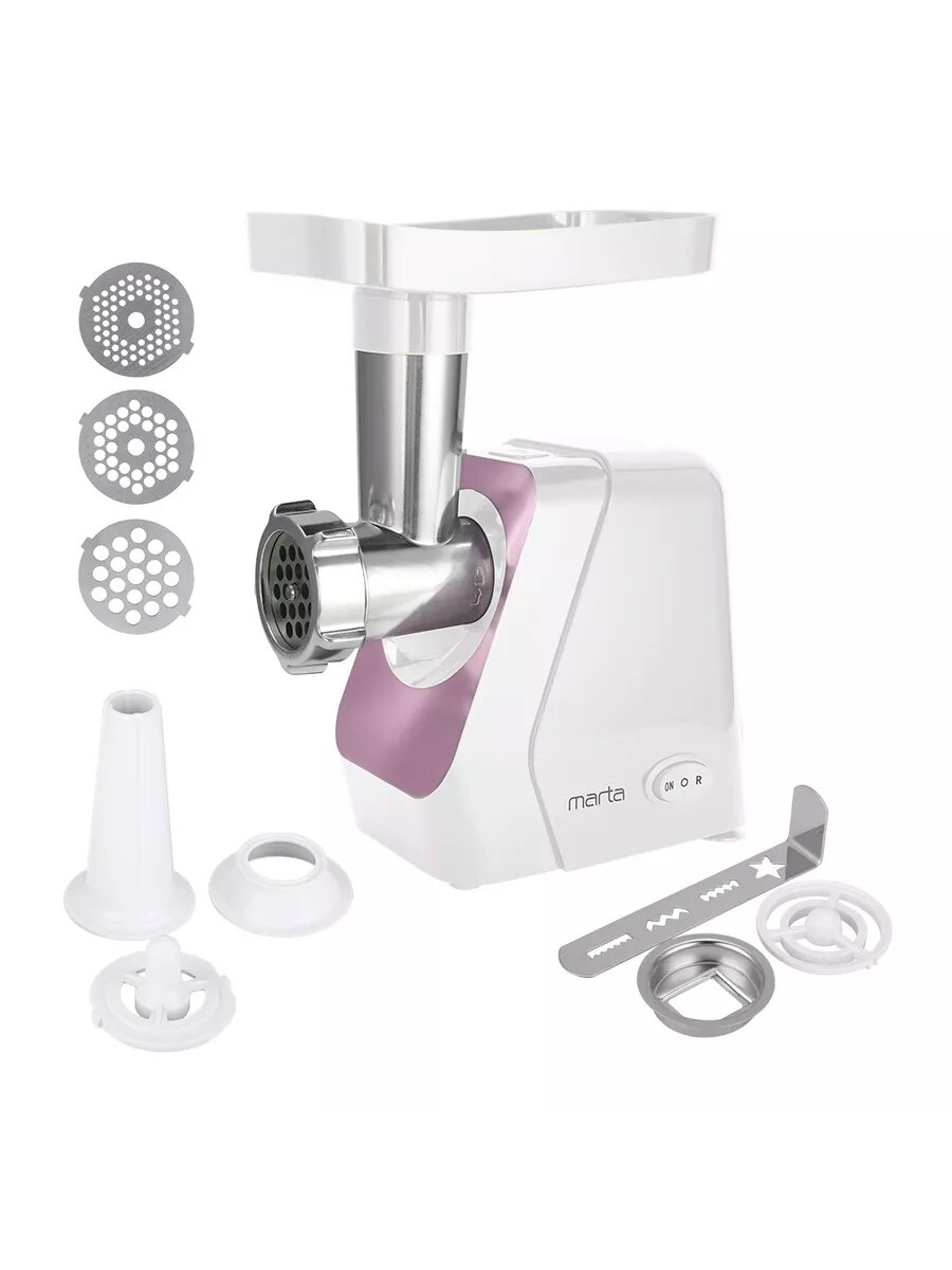 Мясорубка MARTA MT-MG2029A розовый опал