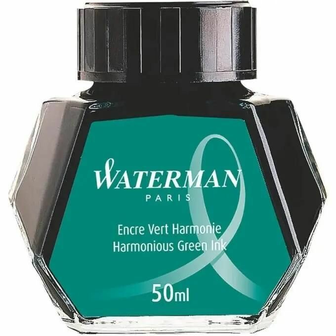 Флакон с зелеными чернилами Waterman для перьевой ручки Harmonious Green (S0110770) — фото 1