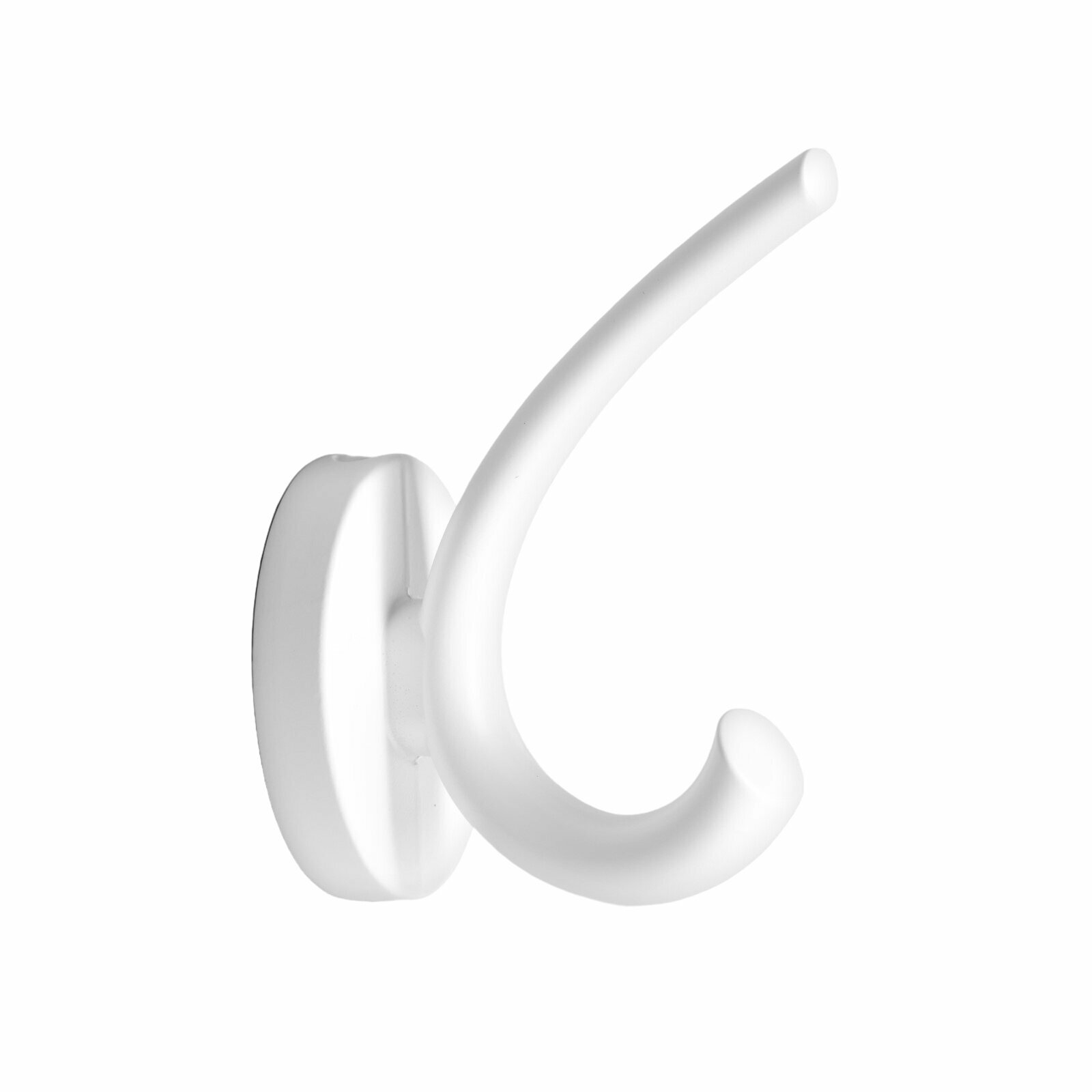 Крючок мебельный CAPPIO USUAL двухрожковый цвет белый 10526878