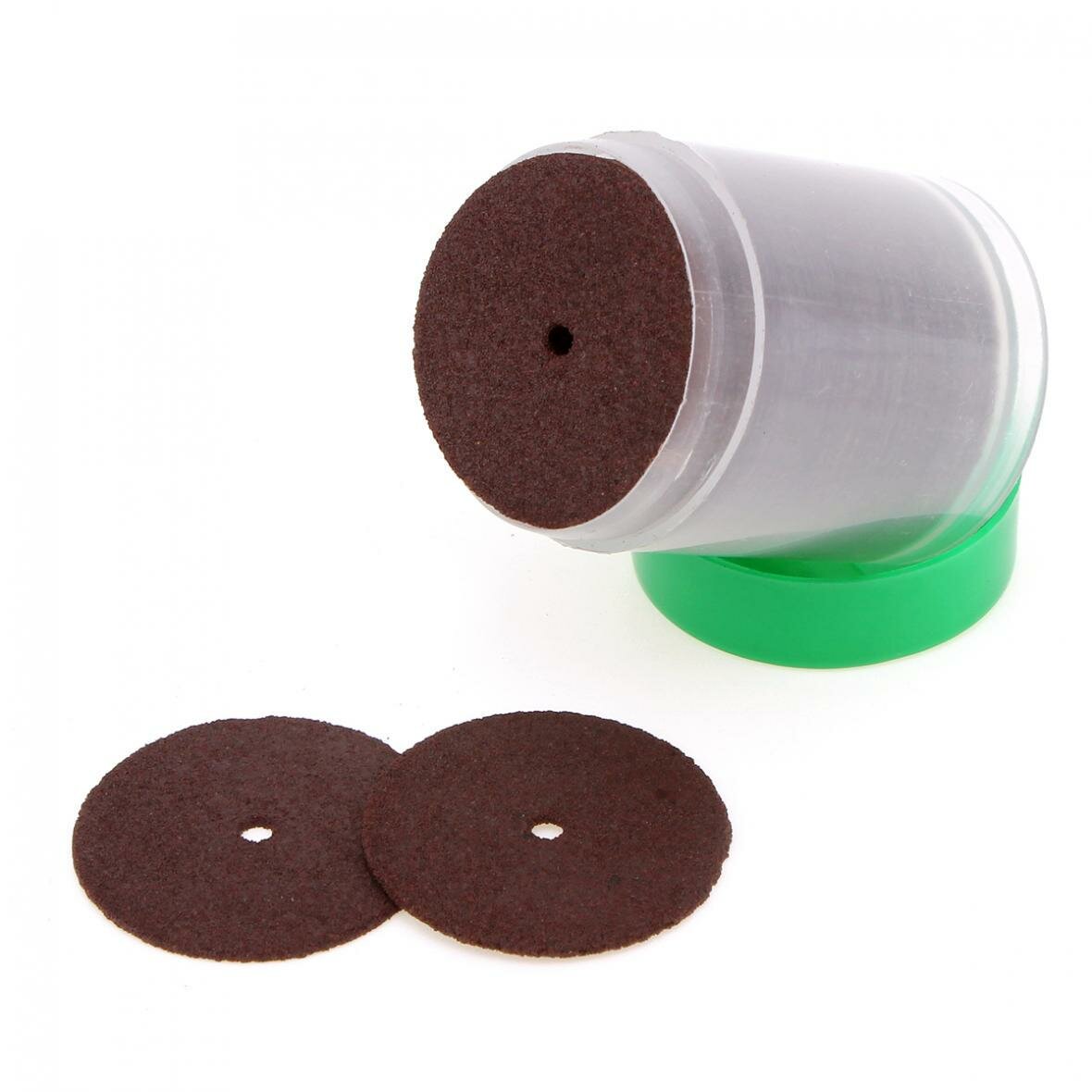 Отрезной диск 24 мм, толщина 0,5 мм, банка(36шт.) №24-0,5Б