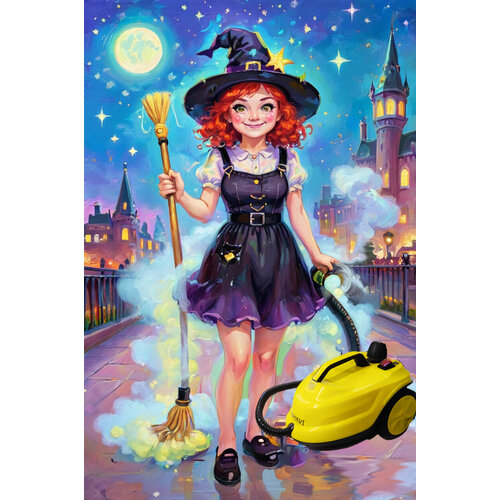 Пароочиститель мощный IVAHAVI SC2EF Deluxe 14884₽