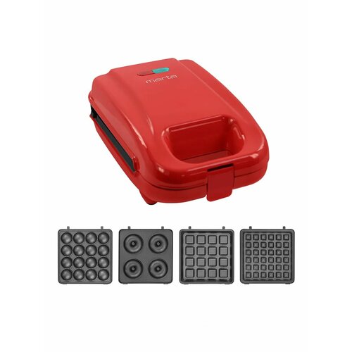 Вафельница электрическая со сменными панелями 4 в 1 311000₽