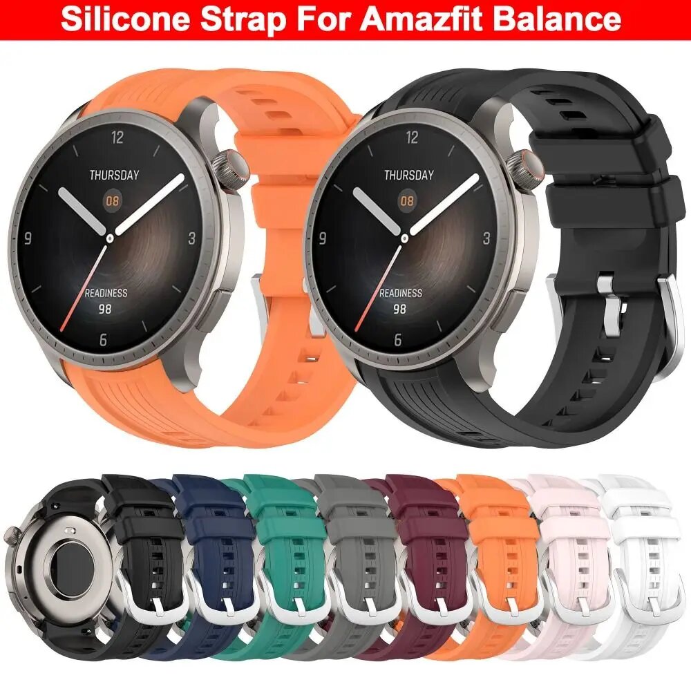 DITIPOO Силиконовый ремешок для Amazfit Balance — фото 1