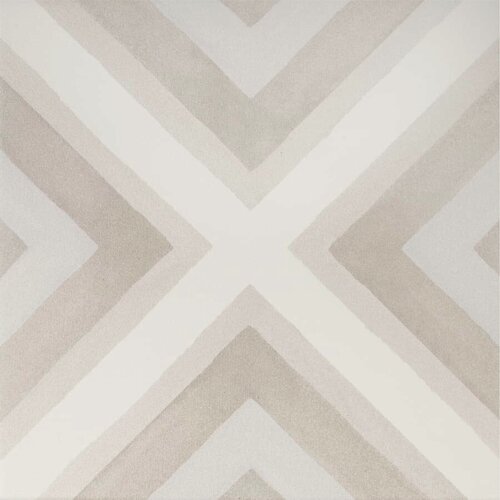 Изображение товара Плитка для пола керамогранит матовый Artisan Cream Decocer 200х200/9, упаковка 18 шт. / 0.706 кв. м
