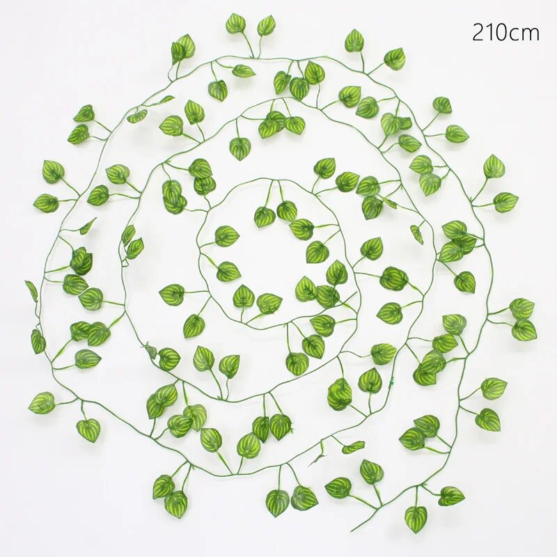 Искусственное растение с листьями 2 м цвет в ассортименте