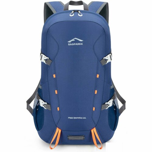 Дорожная сумка-рюкзак мужской, женский, городской синий 35 литров