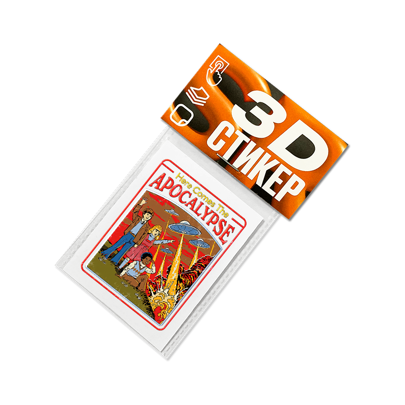 Стикер Epic Merch: apocalypse по мотивам творчества Стивена Родеса