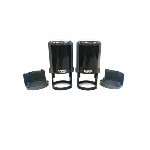 Оснастка для печатей , оттиск D=42мм, Trodat Printy 4642, автоматическая, комплект 2 шт.