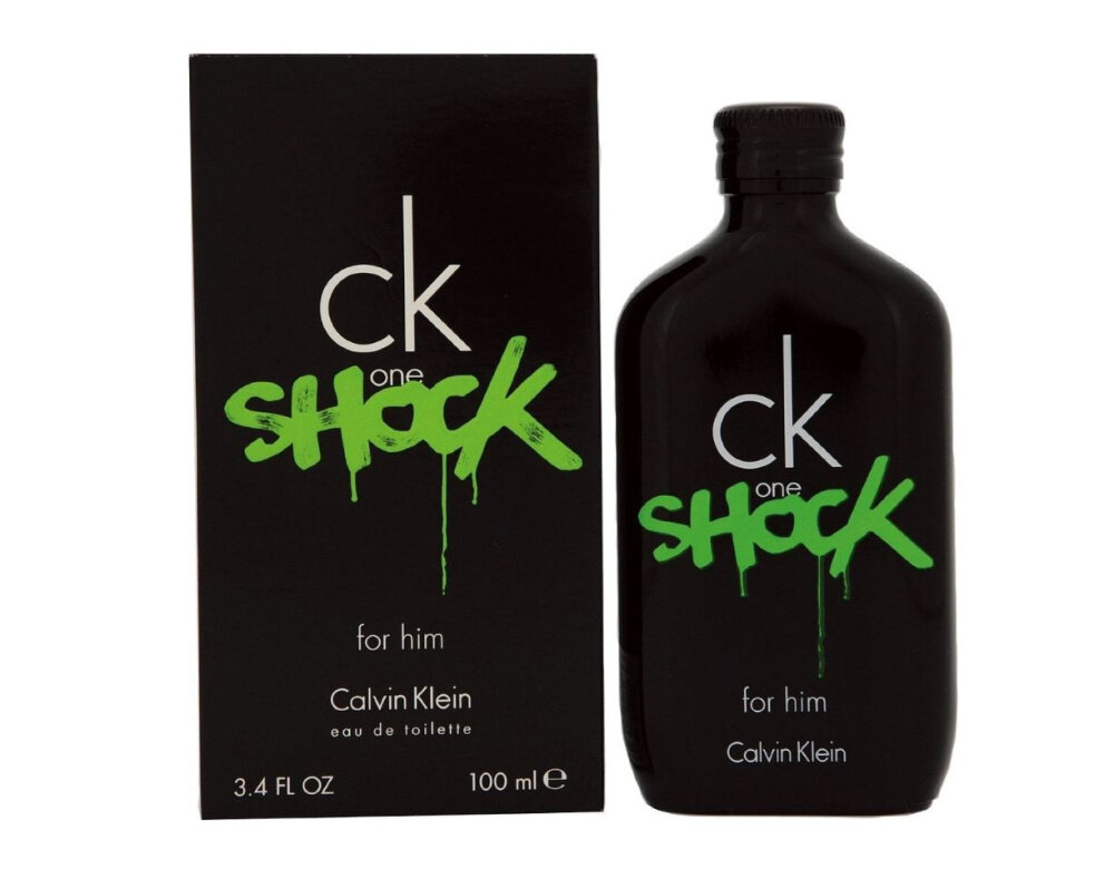 Туалетная вода Calvin Klein CK One Shock For Him мужская восточный аромат 100 мл
