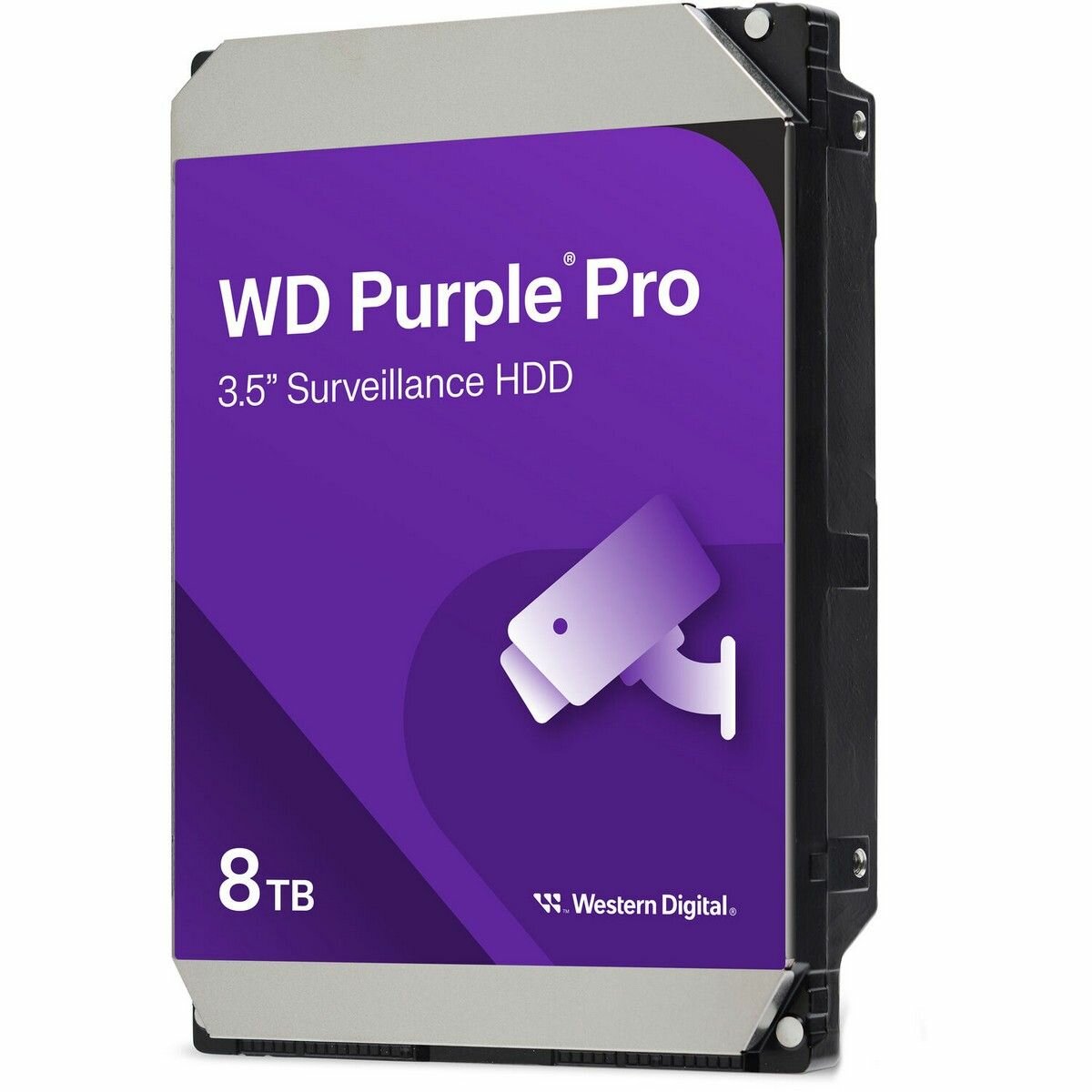 Western Digital Жесткий диск 8ТБ Western Digital Purple Pro WD8002PURP, 7200об./мин, 256МБ (SATA III) (oem)