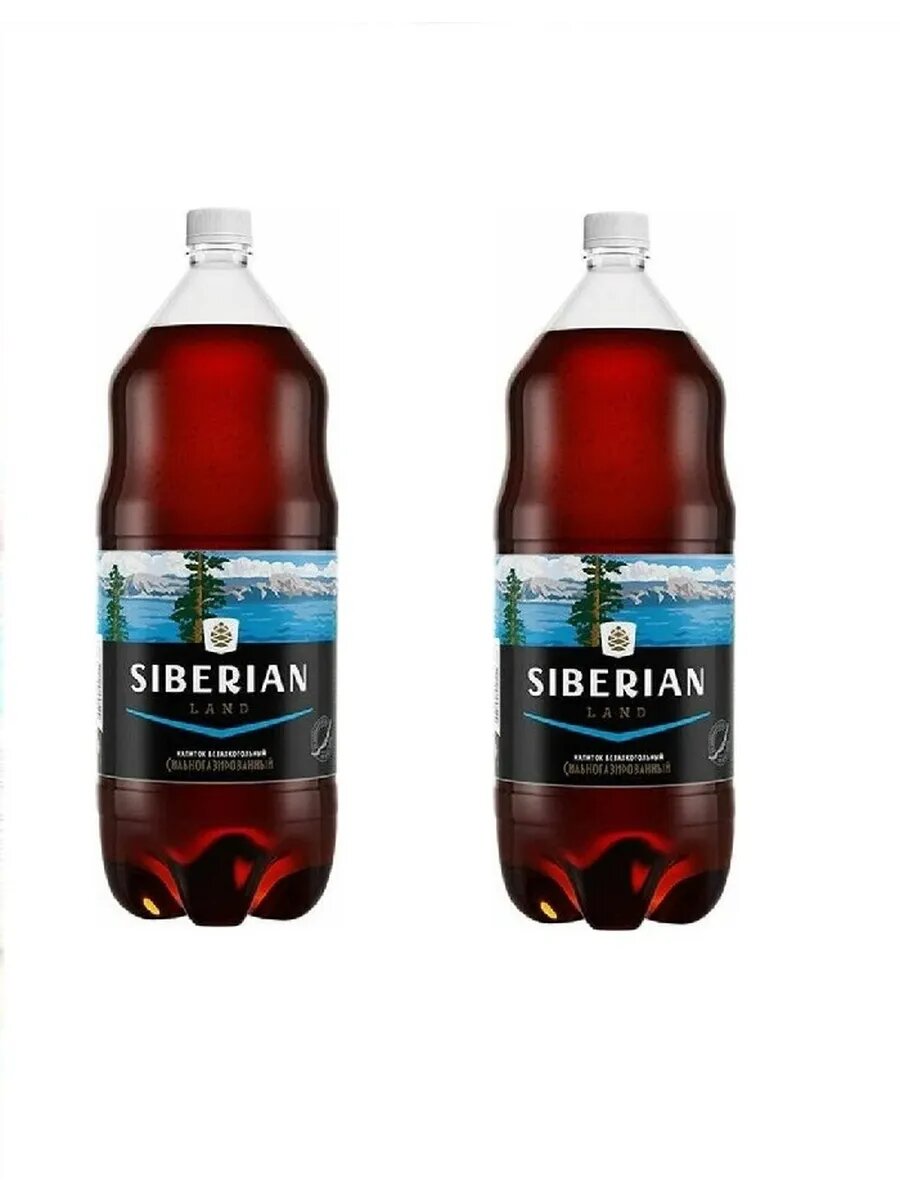 Напиток Siberian Байкал сильногазированный, 2 л, 2 шт