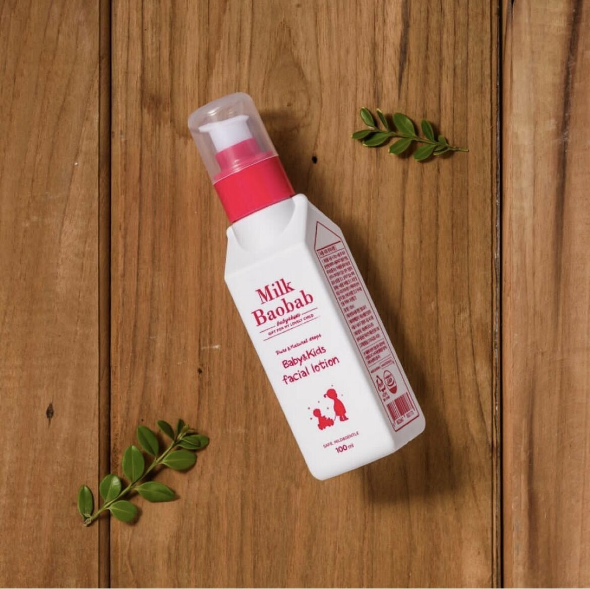 Изображение MilkBaobab Детский лосьон для лица увлажняющий Baby Kids Lotion, 100 мл.
