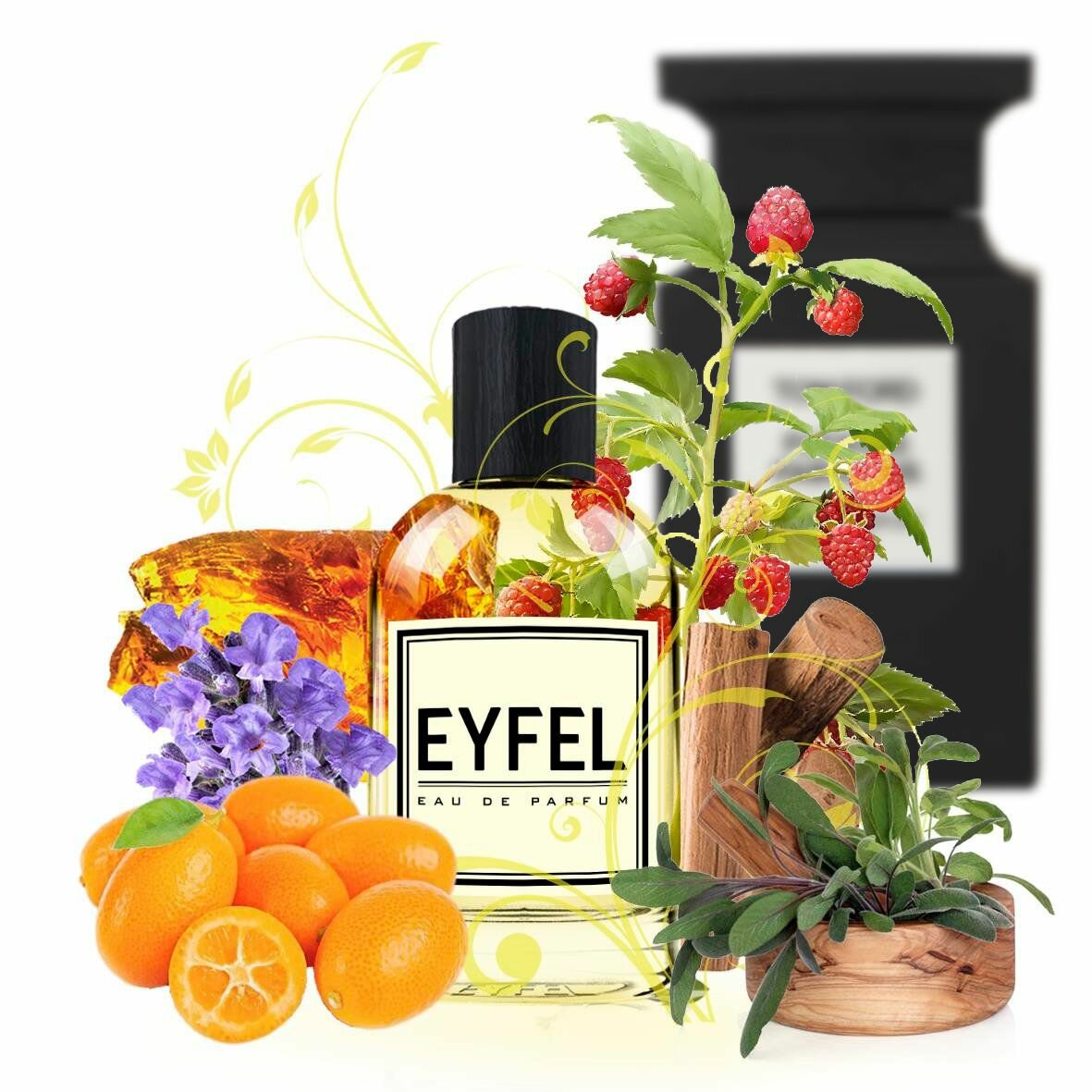 EYFEL PERFUME Духи EYFEL U20 UNISEX, 50 мл, универсальный парфюм для мужчин и женщин, духи унисекс