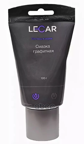 Смазка графитная LECAR 100 гр. (туба) LECAR арт. LECAR000010710