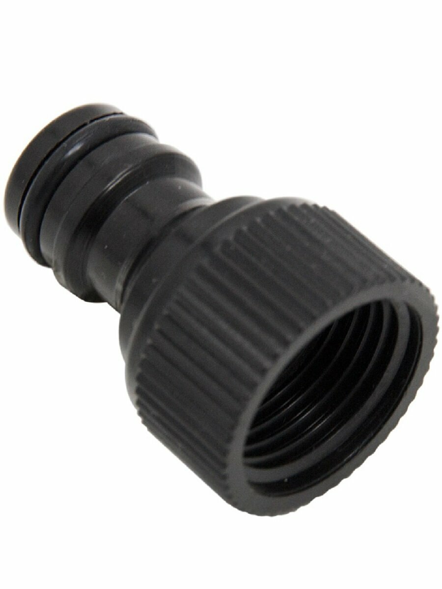 Адаптер под коннектор 1/2" в (пластик), 3 шт, для садового шланга — фото 1