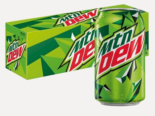 Изображение товара Газированный напиток Mountain Dew Original 0.355л. х 12шт. (США)