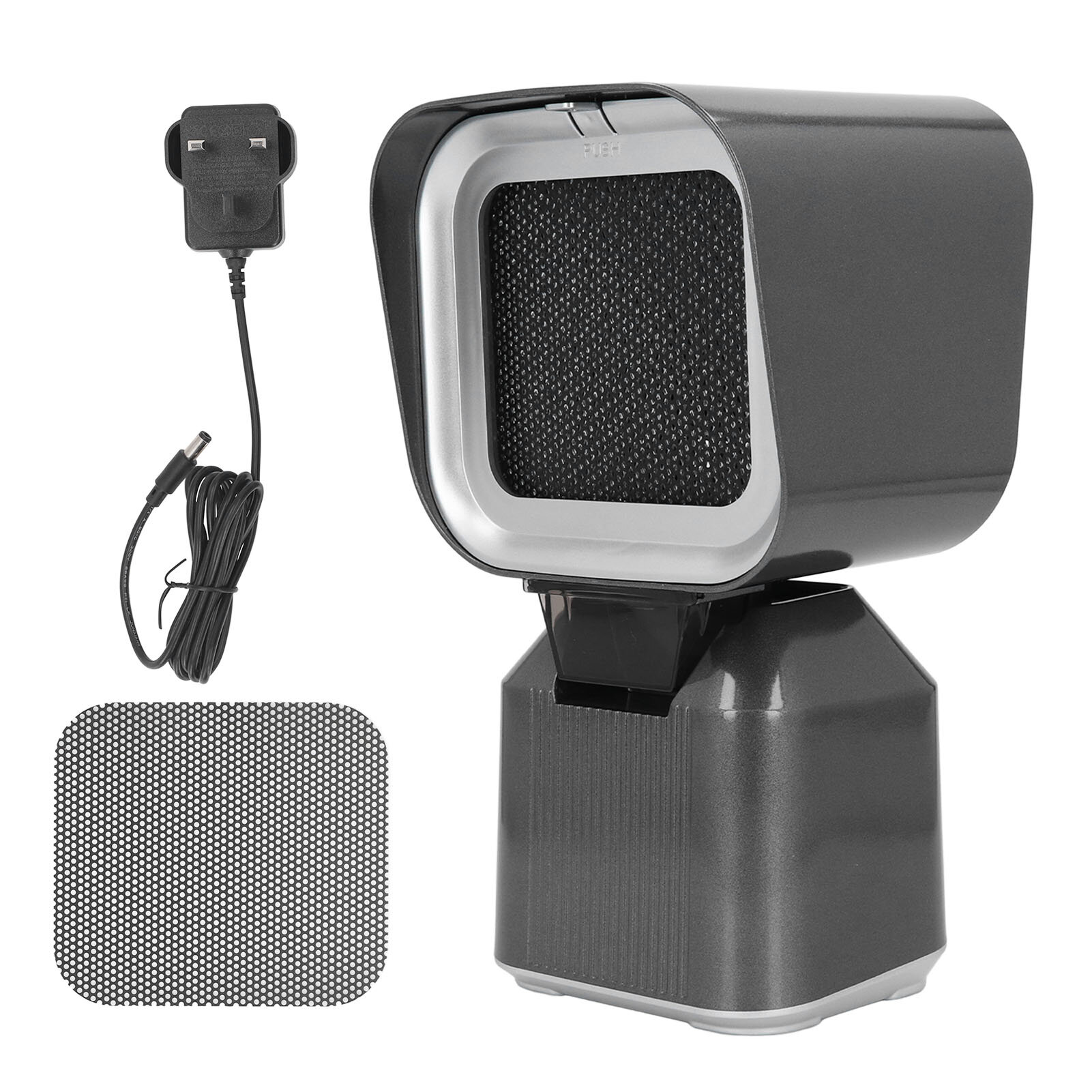 Портативная вытяжка, 2 скорости, 3600 об/мин, мини-настольная вытяжка для кемпинга, барбекю в помещении, горячий горшок, GB Plug