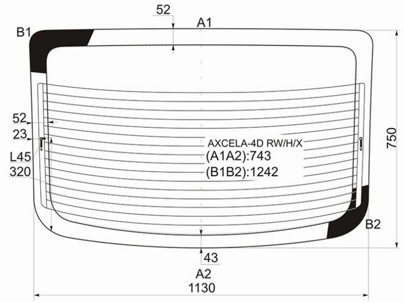     Mazda 3/Axela 4D Sed 03-09 XYG . AXCELA-4D RW/H/X