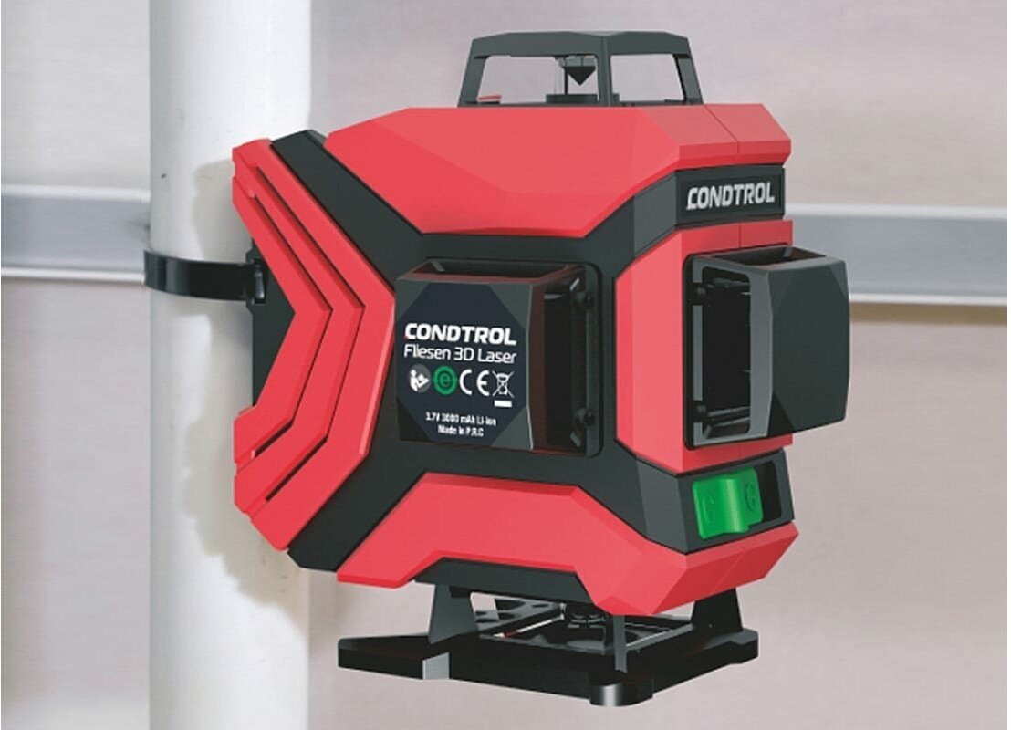 Лазерный нивелир CONDTROL Fliesen 3D Laser 7-2-103, шт Condtrol