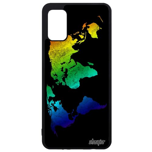 фото Чехол на смартфон samsung galaxy a41, "карта мира" страна география utaupia