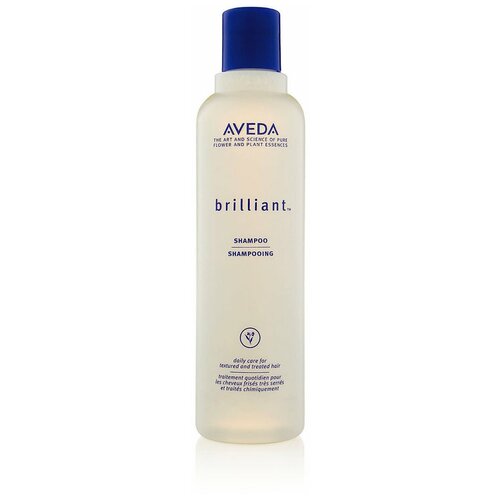 AVEDA шампунь Brilliant для подвергнутых химическому воздействию волос, 250 мл шампунь для волос aveda brilliant shampoo 250 мл