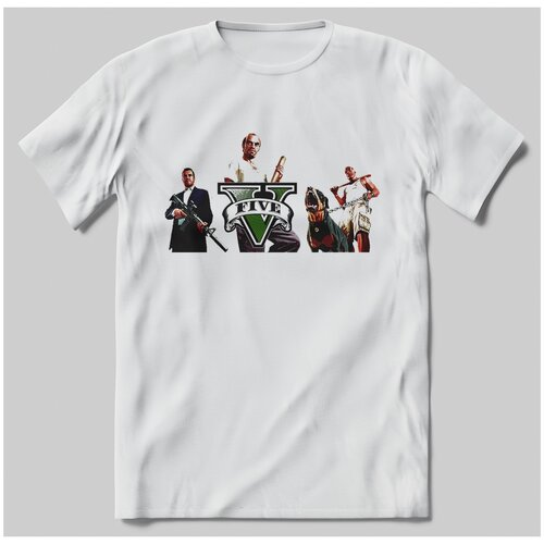фото Футболка с принтом gta 5 - 2 brut-shop