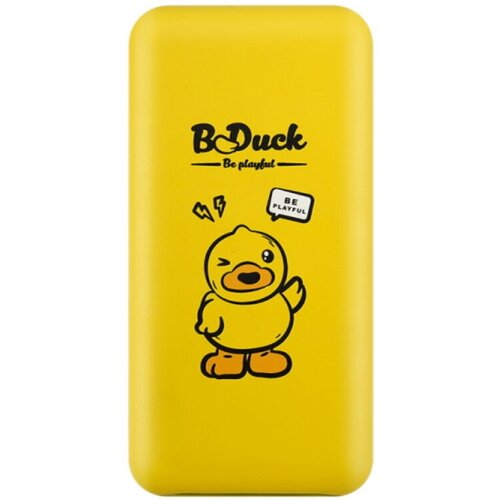 Внешний аккумулятор с беспроводной зарядкой Momax Q.Power Touch B.Duck Wireless External Battery Pack 10000mAh Yellow (IP91MFIY)