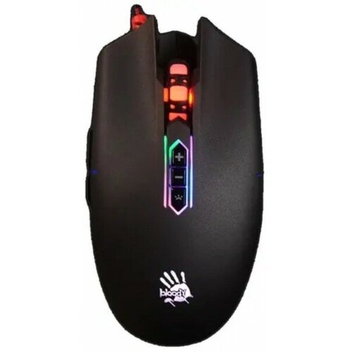 Мышь A4 Bloody Q80 черный оптическая 3200dpi USB игровая 8but 237200₽