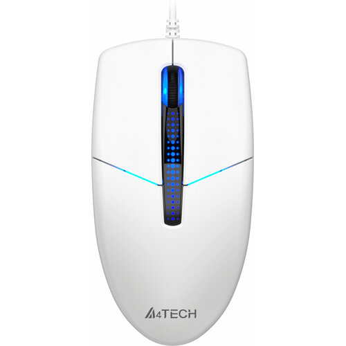Мышь A4Tech N-530 белый оптическая 1200dpi USB 3but 150500₽