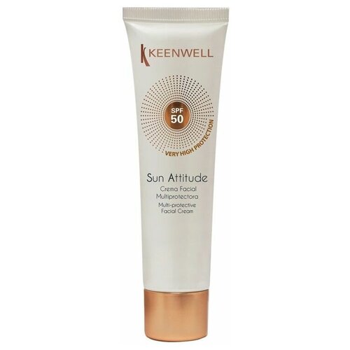 Keenwell крем Sun Attitude Facial Multiprotector SPF 50, 60 мл