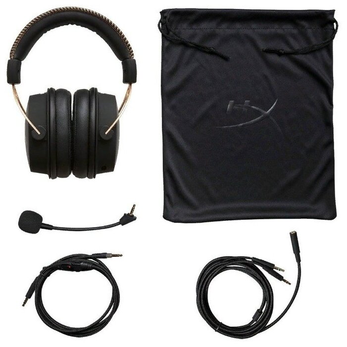 Проводные наушники HyperX Cloud Alpha blackout