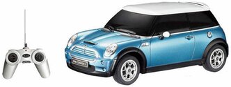 Легковой автомобиль Rastar Minicooper S (20900), 1:18, голубой