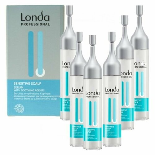 Londa Professional SCALP SENSITIVE - Сыворотка для чувствительной кожи головы 6 х 9 мл sensitive scalp нежный кондиционер для чувствительной кожи головы 200 мл