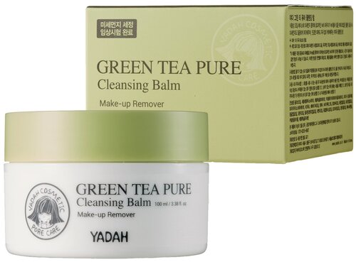 Yadah бальзам очищающий для лица с зеленым чаем Green Tea Pure, 100 мл