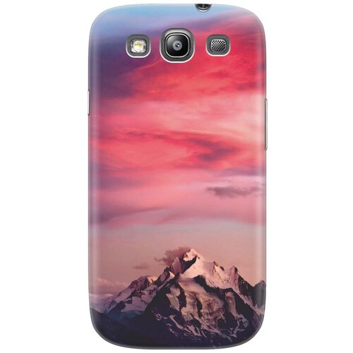 фото Cиликоновый чехол на samsung galaxy s3 / самсунг с3 с принтом "горы и небо" gosso