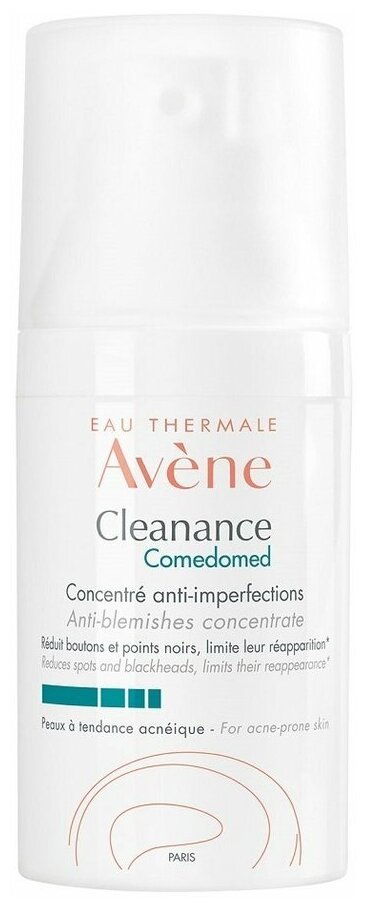 Концентрат AVENE Клинанс Comedomed для проблемной кожи, склонной к акне 30 мл