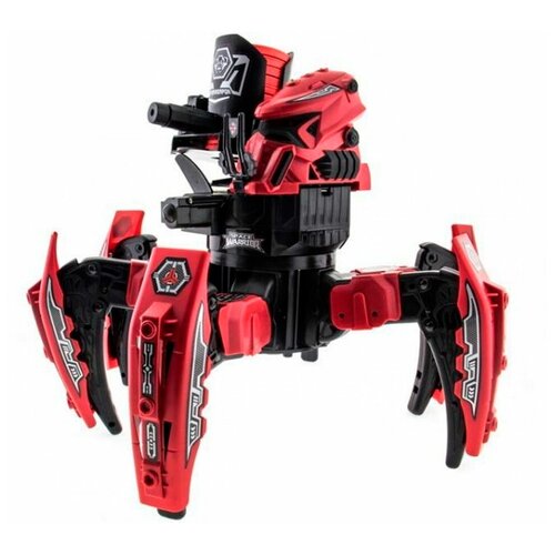 фото Радиоуправляемый робот keye toys space warrior паук 9007-1 (свет, звук, стреляет дисками и пулями) red