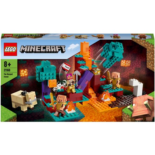 Купить Конструктор LEGO Minecraft 21168 Искажённый лес, Конструкторы