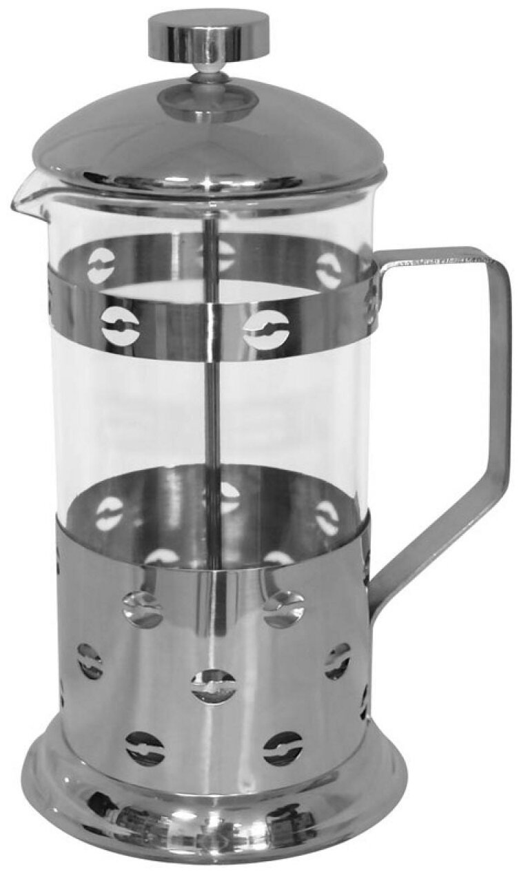 Чайник кофейник (кофе-пресс) Caffe B535-1000ML (сталь) (950081)