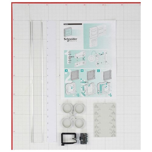 фото Щит распределительный навесной schneider electric kaedra пластиковый ip65 280х448х160 мм 18 модулей