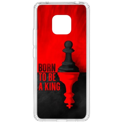 фото Чехол на huawei mate 20 pro kruche print born to be a king кruче