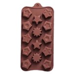 Форма для шоколада Доляна Звёзды, 14 ячеек - изображение