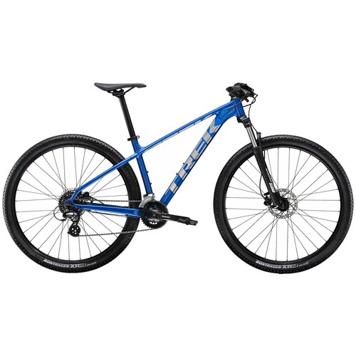 фото Горный (mtb) велосипед trek marlin 6 29 (2021) alpine blue 18.5" (требует финальной сборки)