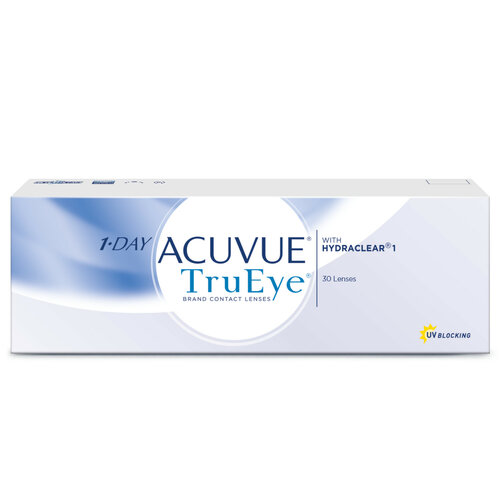 Контактные линзы ACUVUE 1-Day TruEye, 30 шт., R 8,5, D -1,5