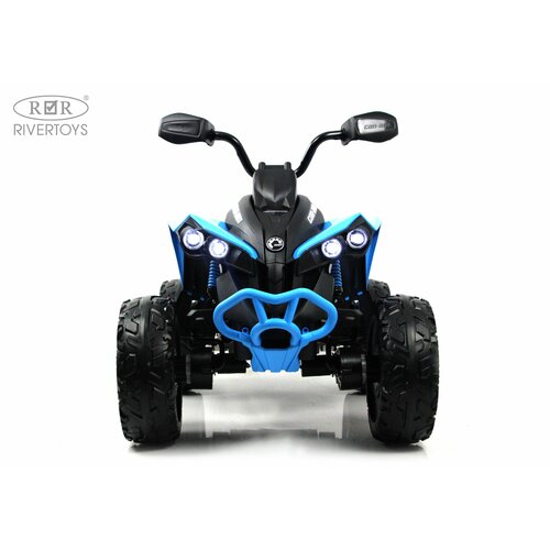 RiverToys Детский электроквадроцикл BRP Can-Am Renegade (Y333YY) синий atv 2007 2020 задний торцевой ключ для can am outlander и renegade