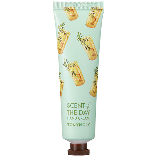 TONY MOLY Крем для рук с экстрактом мандарина, лайма, лимона, вербена SCENT of THE DAY HAND CREAM SO FRESH, 30 мл. крем масло для рук tony moly butter mellow hand butter